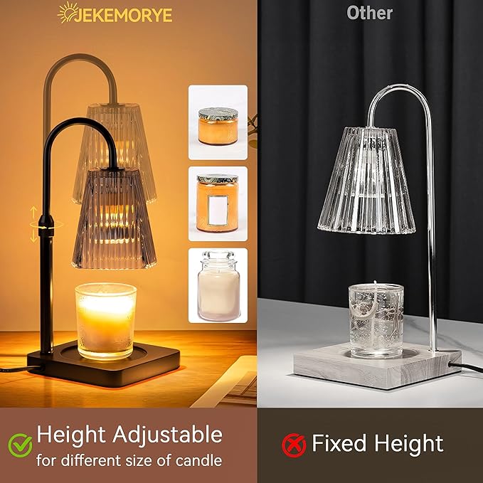 JEKEMORYE Candle Warmer Lamp Dimmable
