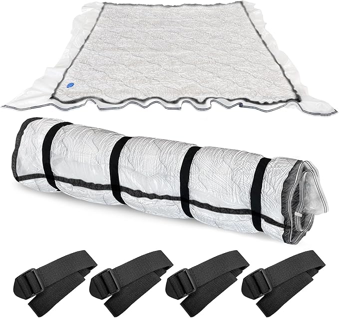 King Mattress Bag for Moving and Storage, Mattress Storage Bags California King Size for Mattress up to 14 Inches