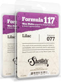 Shortie's Candle Company Pure Lilac Wax Melts Multi Pack - 2 Highly Scented 3 Oz. Bars (6 Oz. Total) - Made with Natural Oils - Flower & Floral Air Freshener Cubes Collection