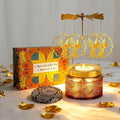 Candle Gifts for Women, Mom, Wife, Girlfriend, Sister, Her, Female Friends, Gifts for Women Birthday Unique, Mothers Day Gift, Anniversary Rotating Candles Gift for Woman (Hummingbird)