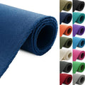 Thickened Waterproof Canvas Fabric by The Yard, 1200D 58" W Outdoor Upholstery Material Heavy Duty Fabric Water Resistant Sewing Material for Chair Patio Cushion Purse Bag, 3 Yard Ocean Blue