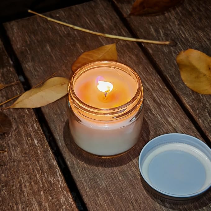 15cm Hemp Candle Wicks 100Pcs, Hemp Braided Wick for Handamde Candle Making, Pre-Waxed with Beeswax