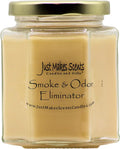 Smoke and Odor Eliminator Candle - Odor Eliminating Scented Candles for Home - Neutralizes Cigarette, Food, and Pet Smells | Natural Soy Wax Candle, Hand Poured in The USA