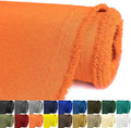 Waterproof Canvas Fabric by The Yard 58inch 600D Upholstery Material Polyester Fabric Outdoor Water Resistant Fabric for Sewing Chair Patio Cushion Purse Bag Interior, Pre Cut 2 Yard Orange