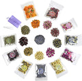 DoraMagic Natural Dried Flowers Kit 10 Bags, Dried Flowers Herbs for Soap Making, DIY Candle, Resin Jewelry, Bath (MultiColor2)
