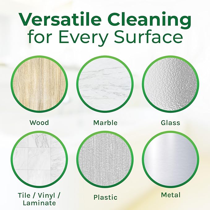 Hygea Natural Cleaning Starter Kit - 1 Gallon - Eco-Friendly Household Cleaners - Degreaser, All Purpose Cleaner, Glass Cleaner, & Tile and Grout Cleaner - Kids & Pet-Friendly (4 Pack)