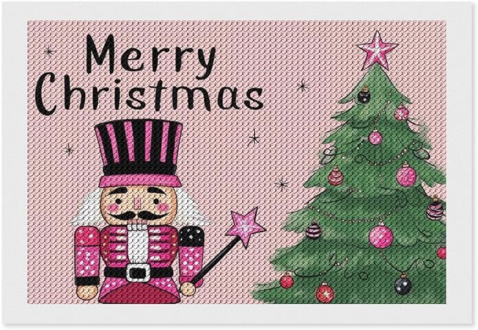 AIVKIEJK Diamond Painting Kits for Adults - Christmas Tree Painting DIY 5D Full Drill Diamond Dots Paintings with Diamonds Gem Art and Crafts Home Decor 8"x12"