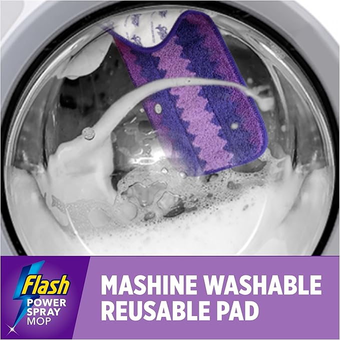 Flash Power Spray Mop Microfibre Cloth - Washable & Reuseable Microfibre Pad For Any Type of Floor