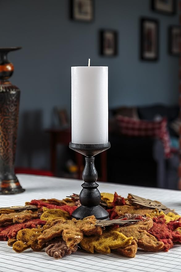 Melt Candle Pillar Candles, 3 Pack - Unscented Candles for Home, Church, Weddings, & More - 3" x 6", White