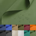 Nylon Fabric, 58" W 420D Waterproof Fabric 2 Yard Ripstop Nylon Material Outdoor Upholstery Twill Sewing Material for Patio Chair, Cushion, Purse, Tote Bag, Tent, Tarp Cover, DIY Project Retro Green