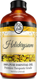 Oil of Youth Helichrysum Essential Oil 8 Fluid Ounces Bulk – Pure Helichrysum Oil
