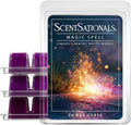 Scentsationals Wax Melts, Wax Cubes Strong Scent - Magic Spell - Long Lasting Scented for Warmer, 10oz (24-Cubes)