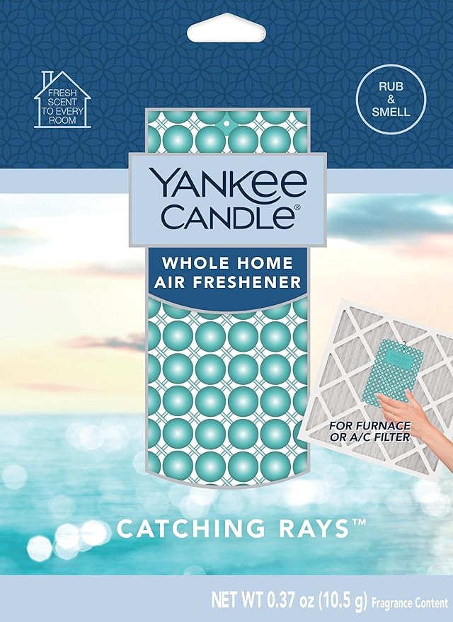 Yankee Candle Whole Home Air Feshener Variety Pack (Macintosh, Pink Sands, Catching Rays, Sun and Sand, Apple Pumpkin, Balsam Cedar, Sage Citrus, & Bahama Breeze) (1ea / Pack of 8)