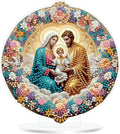 ZeeLionArt Tabletop Diamond Art Painting Kit for Adult,Christmas The Birth of Jesus DIY Special Shaped Rhinestone Desk Placement Ornament,Home Stand Up Gem Painting Craft Kit,Gift,Double Sided.