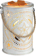 Candle Warmers Etc. Vintage Bulb Illumination Fragrance Warmer- Light-Up Warmer for Warming Scented Candle Wax Melts and Tarts to Freshen Room, Lone Star