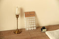 MUUFAZA Wax Dots for All Size Candles and Candle Holders,Candle Adhesive,Candle Sticky dots, Candle Accessories - (2 Pack,56 Dots)