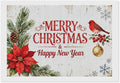 AIVKIEJK Diamond Painting Kits for Adults - Merry Christmas & Happy New Year Painting DIY 5D Full Drill Diamond Dots Paintings with Diamonds Gem Art and Crafts Home Decor 8"x12"