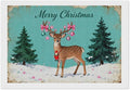 AIVKIEJK Diamond Painting Kits for Adults - Merry Pink Christmas Santa Deer & Tree Painting DIY 5D Full Drill Diamond Dots Paintings with Diamonds Gem Art and Crafts Home Decor 8"x12"