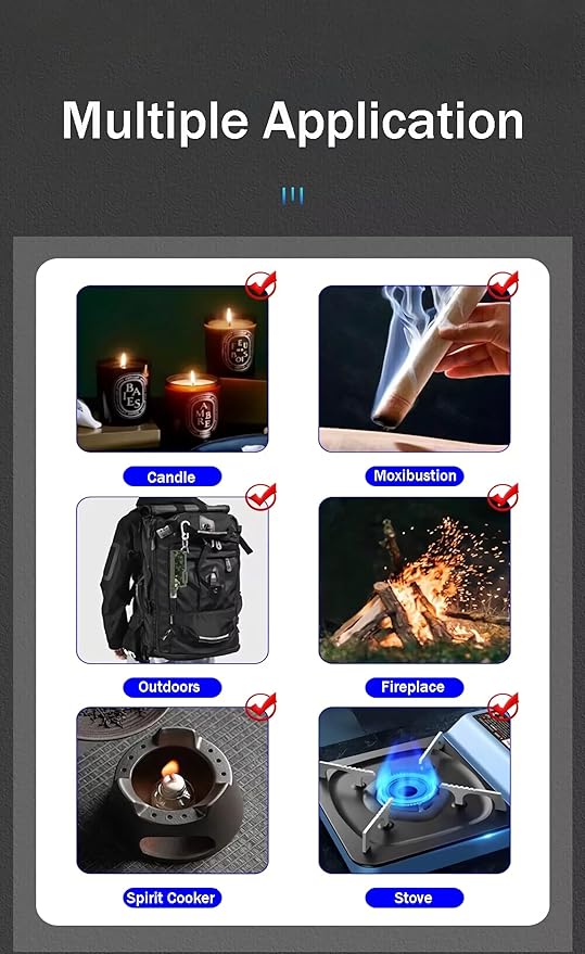 Ambrogio.L Jet Torch Lighter, Scalable Long Neck with Visible Gas Window for Kitchen Fireplace Camping Candle Grill BBQ Fireworks,Gas not Included,Camouflage