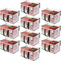 BlissTotes Clear Moving Bags Heavy Duty, 76L Extra Large Storage Bags with Zipper & Reinforced Handles, Waterproof PP Moving Totes for Clothes, Bedding, Comforters, Space Saving Storage (10 Pack)