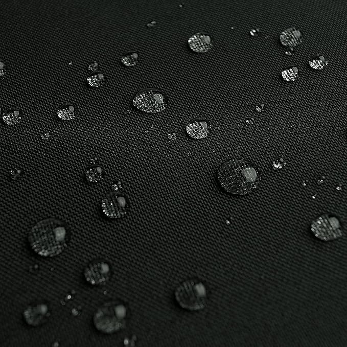 Mybecca Waterproof Canvas Marine Fabric 600 Denier Indoor/Outdoor PU Backing UV Protector Ash Gray 1 Yard