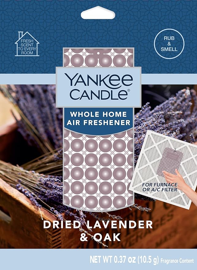 Yankee Candle Dried Lavender & Oak Whole Home Air Freshener (Pack of 1)
