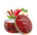 Febreze Scented Candle, Baked Cinnamon Apples Scent, 4 Wick Candle, Reusable Tin, Long Lasting Even Burn, 11oz, Single Pack