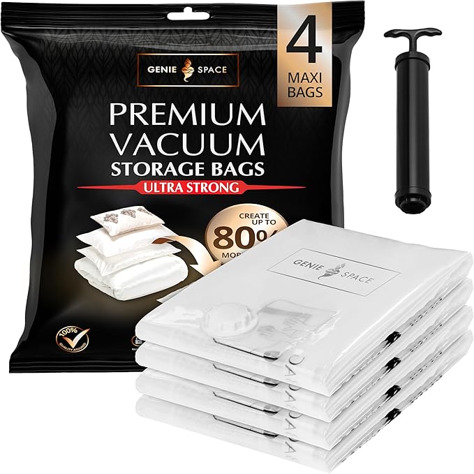 Genie Space - Premium Bags - Maxi - 4 Pack