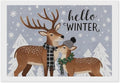 AIVKIEJK Diamond Painting Kits for Adults - Reindeer Snowflake Winter Seasonal Painting DIY 5D Full Drill Diamond Dots Paintings with Diamonds Gem Art and Crafts Home Decor 8"x12"