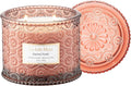 LA JOLIE MUSE Santal Rosé Candle - Saffron, Rose, Patchouli | 12 oz Large 2-Wick Soy Wax Candle | 60 Hours Clean Burn | Gift-Ready for Hosts & Gatherings | Elegant Home Décor