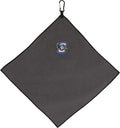 Team Effort Collegiate 15" x 15" Grey Microfiber Towel