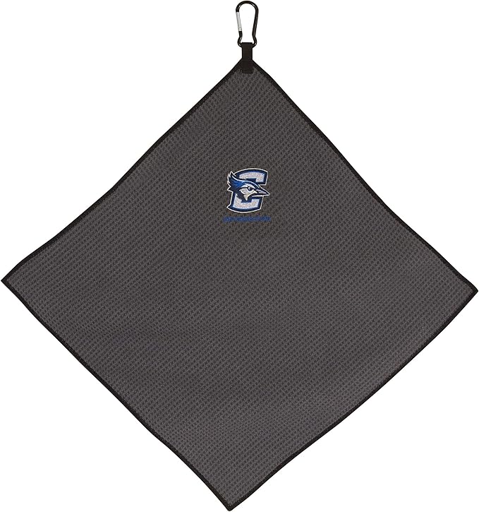 Team Effort Collegiate 15" x 15" Grey Microfiber Towel