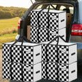 Extra Large Moving Bags Heavy Duty Storage Bags with Zipper Handles, BETU 8 Pack Clothes Storage Totes Bins Packing Moving Boxes, Moving Supplies for College Dorm Essentials, Space Saving,White Plaid
