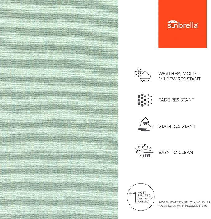 Sunbrella Outdoor Fabric by The Yard | Canvas Spa | Official Sunbrella Seller | Indoor or Outdoor Upholstery Fabric for Chairs, Cushions, Drapery, Pillows, Furniture