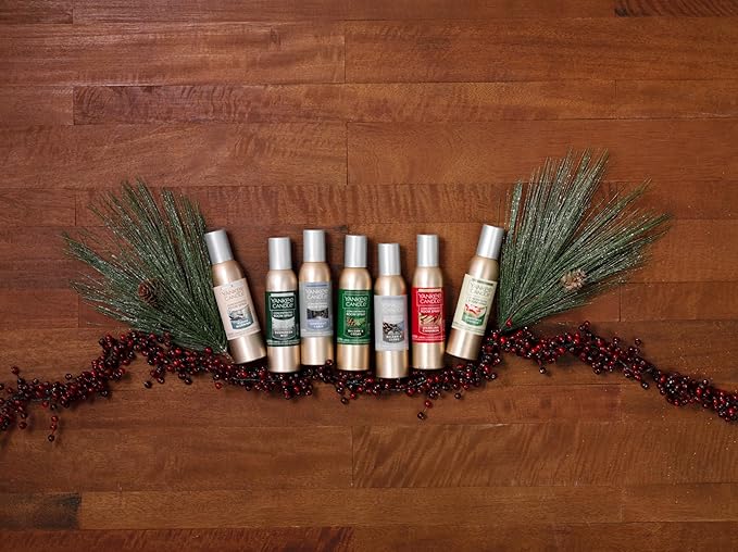 Yankee Candle Concentrated Air Freshener Room Spray, Odor Eliminator for Home, Bathroom, Christmas Cookie, 1.5 Oz (Pack of 3)