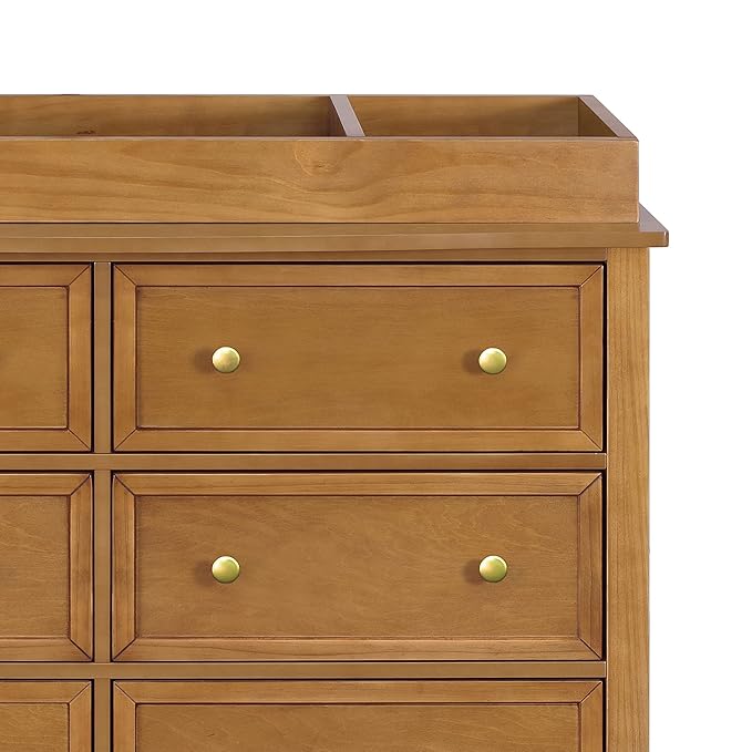Davinci Universal Wide Removable Changing Tray (M0619) in Chestnut