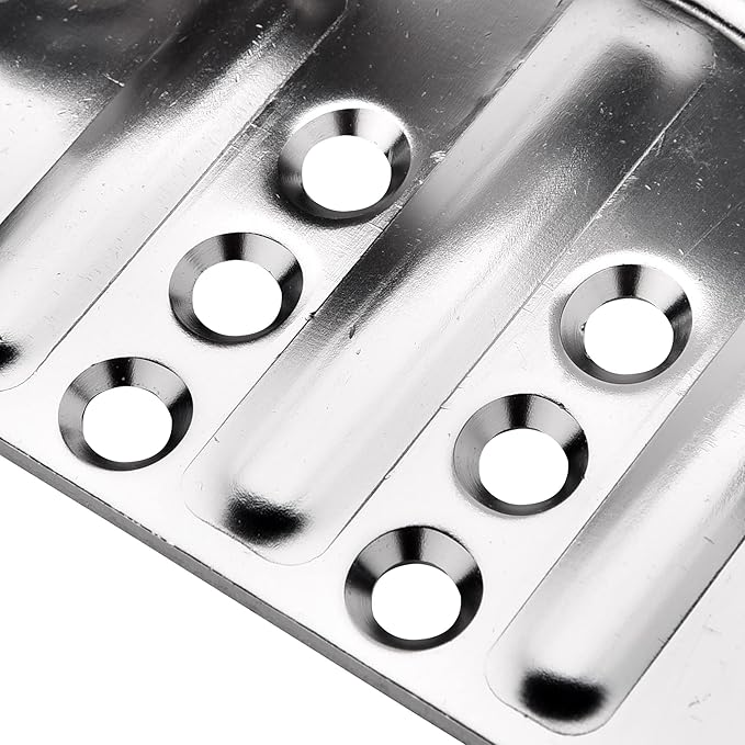 Yescom Drywall Stilt Heels Replacement Tool Kit 1 Pair of Heel Brackets Part Repairs Construction Painting Accessories YES0496