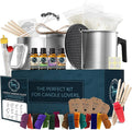 Hearth & Harbor DIY Candle Making Kit for Adults and Kids, Candle Making Supplies, 16 Oz. Soy Candle Wax Flakes, Complete Soy Candle Kit Making, Best Starter Candle Making Set