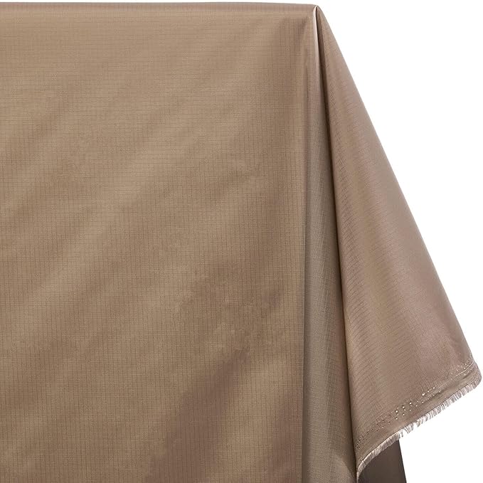 Ottertex Nylon Ripstop Fabric Waterproof Heavy Duty Outdoor Lightweight By The Yard Wholesale - Khaki (5 Yards)