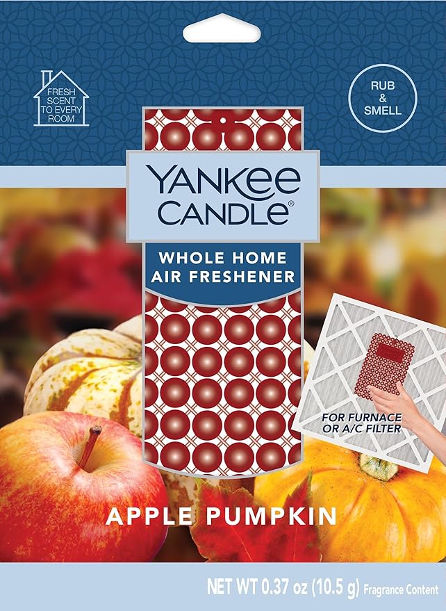 Yankee Candle Apple Pumpkin Whole Home Air Freshener (Pack of 4)