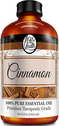 Oil of Youth Essential Oils 8oz Cinnamon Oil for Aromatherapy