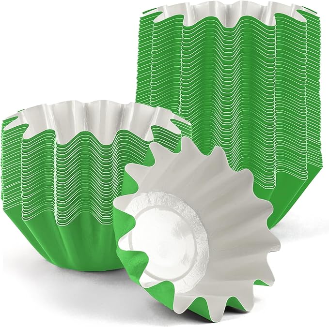 50 Pcs Wax Melt Liners, Wax Melt Warmer Liners, Leakproof & Reusable Wax Melt Cups for Wax Burner, Wax Melters, Candle Warmers, Scented Wax, Plug Warmers, Electric Wax Warmers, Green