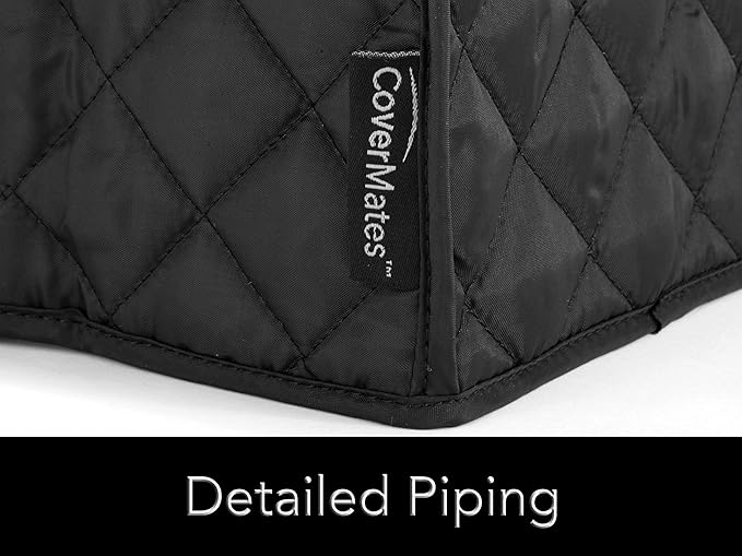 Covermates Keepsakes - Blender Cover - Dust Protection - Stain Resistant - Washable - Appliance Cover, Black