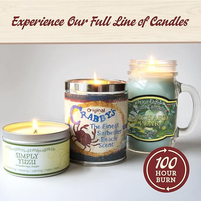 Smell My Nuts Scented 13 Ounce Mason Jar Candle By Our Own Candle Company - 3 Pack (Banana Nut Bread,toasted coconut & Hazelnut)