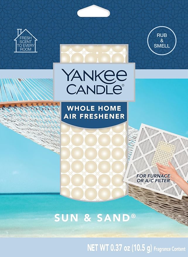 Yankee Candle Whole Home Air Feshener Variety Pack (Macintosh, Pink Sands, Catching Rays, Sun and Sand, Apple Pumpkin, Balsam Cedar, Sage Citrus, & Bahama Breeze) (1ea / Pack of 8)