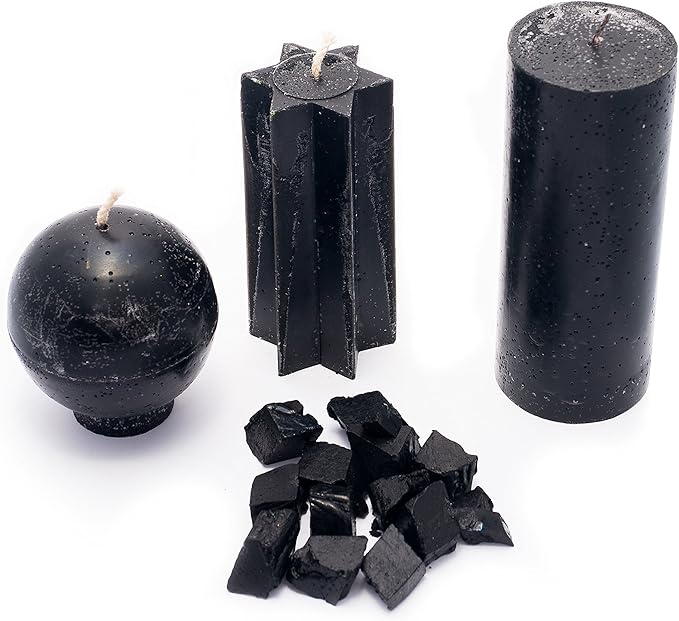 Black Candle Dye 2oz for Soy Candle Making – Candle Shop Premium Color Dye Blocks for Soy Wax, Beeswax, Paraffin - Candle Wax Dyes