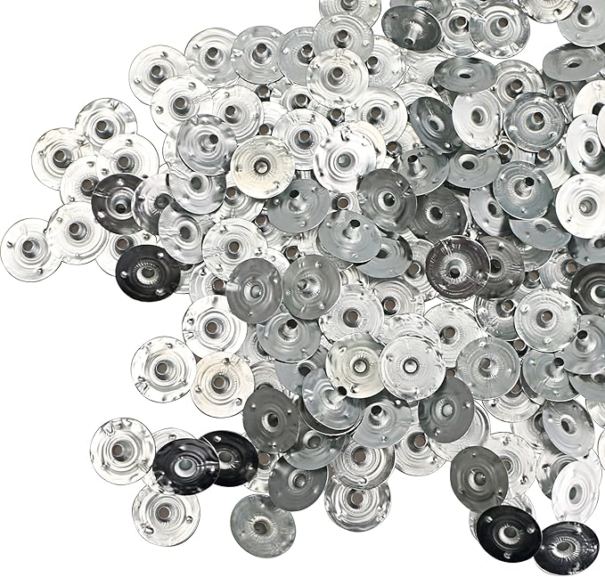 MILIVIXAY 800 pcs Candle Wick Tabs - Metal Candle Wick Sustainer Tabs
