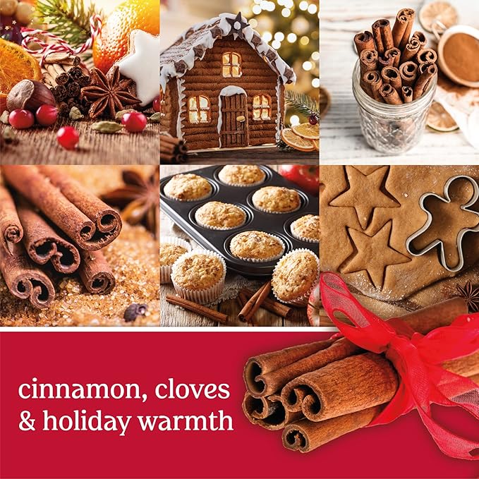 Yankee Candle Sparkling Cinnamon Scented Signature 13oz Medium Jar 2-Wick Candle Over 35 Hours of Burn Time Christmas | Holiday