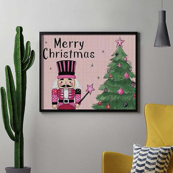 AIVKIEJK Diamond Painting Kits for Adults - Christmas Tree Painting DIY 5D Full Drill Diamond Dots Paintings with Diamonds Gem Art and Crafts Home Decor 16"x20"