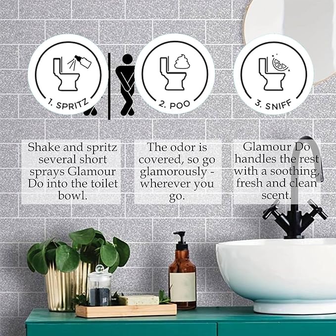 Tyler Candle High Maintenance Glamour Do (4 oz) Bundle - 2 Pack with Stain Remover Pen - Travel Size Fragrance Spray for Odor Elimination, Fresh and Clean Scent Toilet Spray for Bathroom Odors
